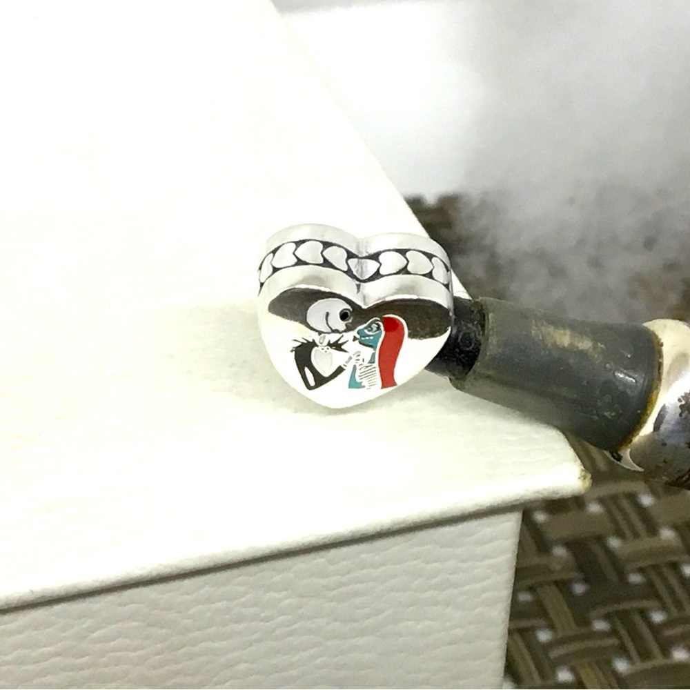 Pandora Disney Jack & Sally “Meant To Be” Heart Charm!